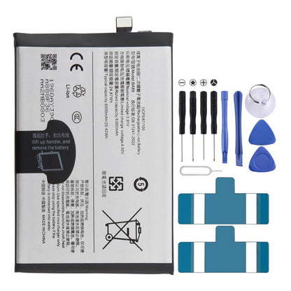 Batteriebatteriepileaccumulateurs, For vivo V50e 5G 5600mAh BA78, For vivo Y300 Pro+ 7300mAh BA99, For vivo Y39 5G 6500mAh BA89, For vivo Y29 4G/5G 5500mAh BA62, For vivo S20 V2429A 6500mAh BA74, For vivo V40e 5G 5500mAh BA51, For vivo S15e 4605mAh B-U9