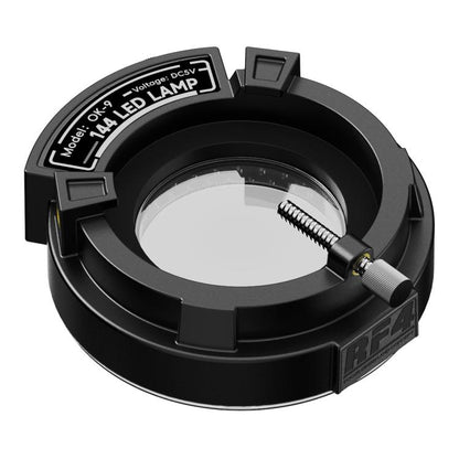 Anneau lumineux LED réglable RF4 OK-9 à 144 LED pour microscope stéréo binoculaire/trinoculaire, OK-9