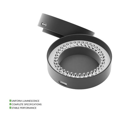 RF4 Kslid OK-13 Anneau lumineux LED réglable à 35 LED pour microscope stéréo binoculaire/trinoculaire, OK-13
