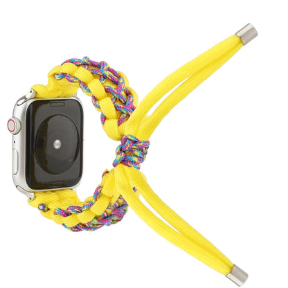 Sangle tressée pour parapluie, For Apple Series 7 41mm / 6 & SE & 5 & 4 40mm / 3 & 2 & 1 38mm, For Apple Series 7 45mm / 6 & SE & 5 & 4 44mm / 3 & 2 & 1 42mm