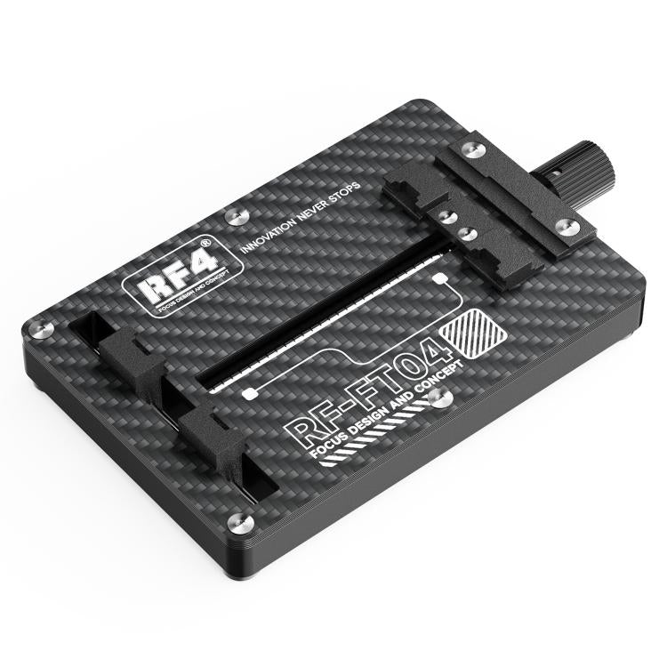 RF4 RF-FT04 Banc de réparation de carte mère en fibre de carbone haute température à un axe et double coulissement, RF-FT04