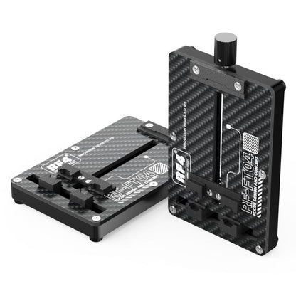 RF4 RF-FT04 Banc de réparation de carte mère en fibre de carbone haute température à un axe et double coulissement, RF-FT04