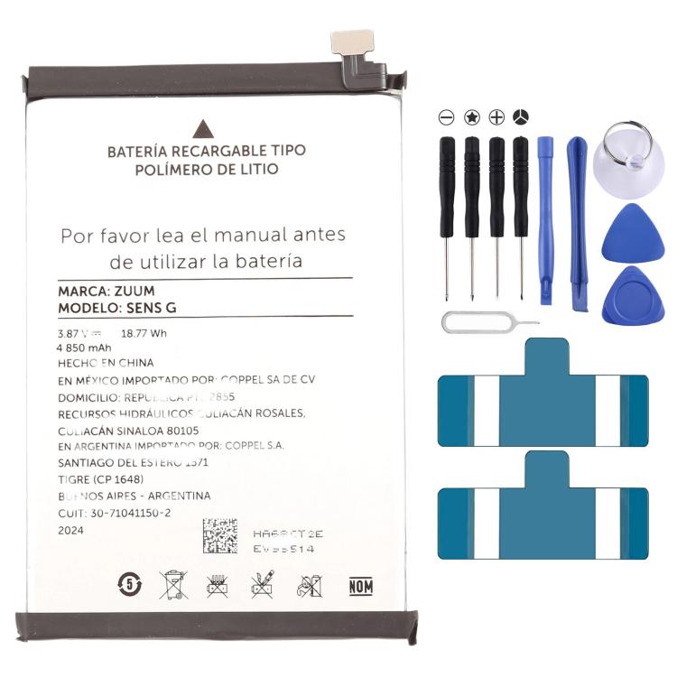 Batteriebatteriepileaccumulateurs, For Zuum SENS 4850mAh SENS G, For Zuum Stellar P5 3900mAh Stellar P5, For Zuum Stellar P7 4080mAh, For Zuum Aura M1 2026 4900mAh