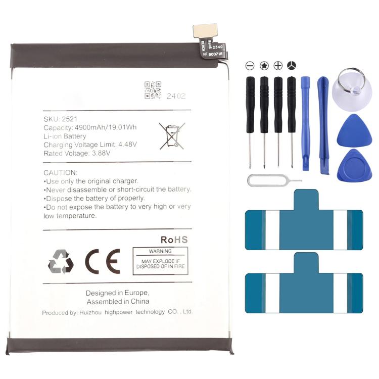 Batteriebatteriepileaccumulateurs, For SPC Discovery 2 4900mAh 2521