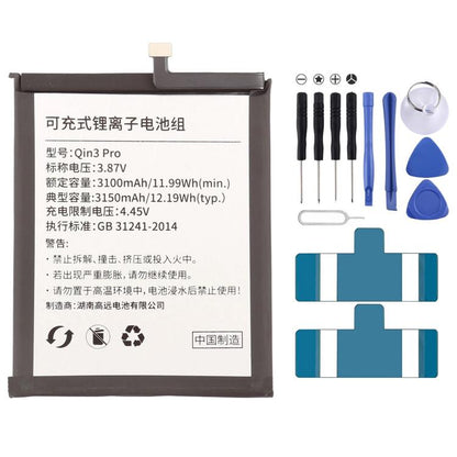Batteriebatteriepileaccumulateurs, For Duoqin F23 Pro 4200mAh, For Duoqin Qin 3 Pro 3150mAh