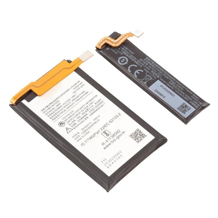 Batterie 660 mAh / 2600 mAh NM40 / NM50 pour Motorola Razr 2022 / Razr 3 5G XT2251