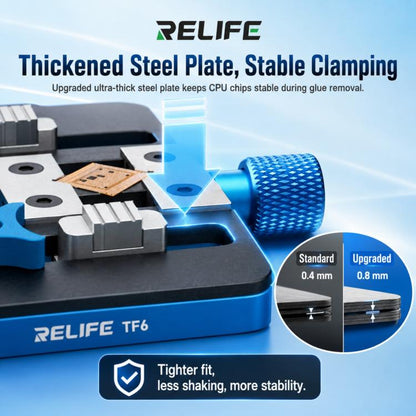 Dispositif de réparation à double pince intégrée RELIFE TF6 compatible avec les cartes mères double couche / non standard