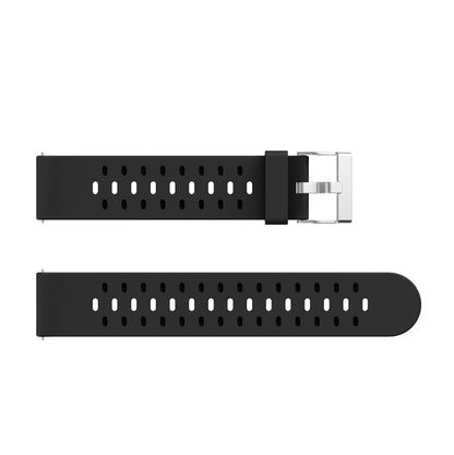 Pour Samsung Galaxy Watch 3 41mm Bracelet de remplacement en silicone à trois rangées de trous, For Samsung Galaxy Watch 3 41mm
