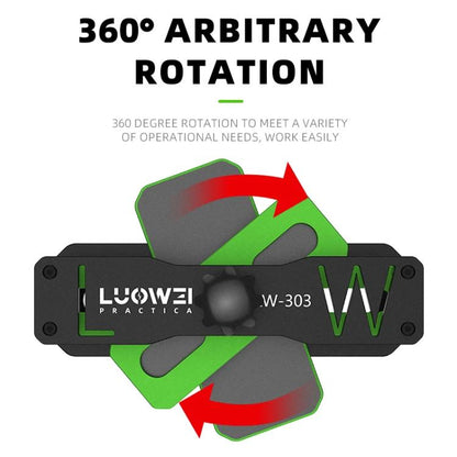 Dispositif de maintien de pression et de remplissage de joints pour écrans rotatifs à 360° LUOWEI LW-303