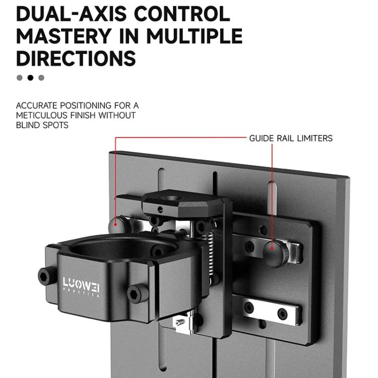 Plateforme de rectification multifonctionnelle LUOWEI LW-305Pro pour écrans, circuits intégrés et caméras, avec guide linéaire, EU Plug