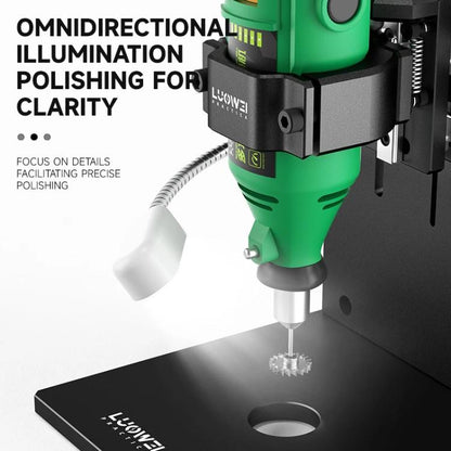 Plateforme de rectification multifonctionnelle LUOWEI LW-305Pro pour écrans, circuits intégrés et caméras, avec guide linéaire, EU Plug