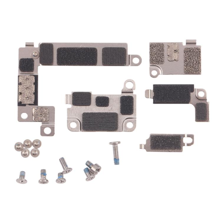 Ensemble de protection en tôle d'aluminium pour carte mère avec vis, For iPhone 17 Pro, For iPhone 17, For iPhone Air, For iPhone 16e
