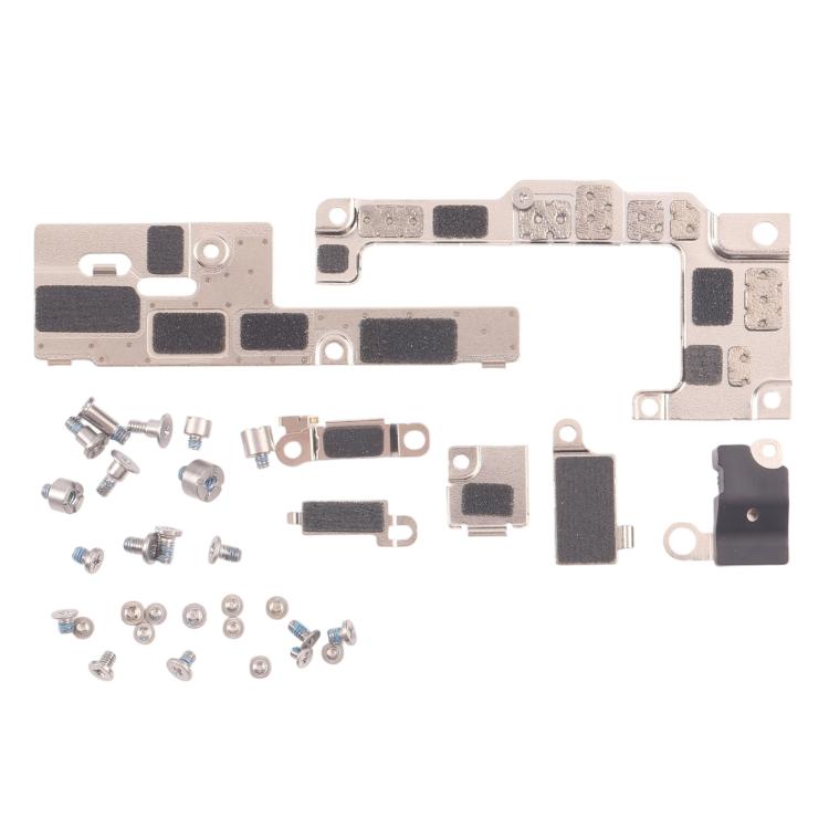 Ensemble de protection en tôle d'aluminium pour carte mère avec vis, For iPhone 17 Pro, For iPhone 17, For iPhone Air, For iPhone 16e