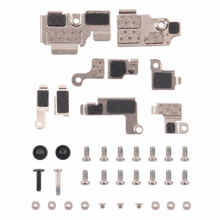 Ensemble de protection en tôle d'aluminium pour carte mère avec vis, For iPhone 17 Pro, For iPhone 17, For iPhone Air, For iPhone 16e