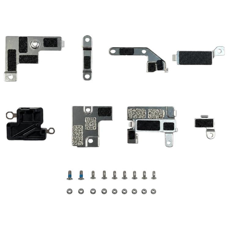 Ensemble de protection en tôle d'aluminium pour carte mère avec vis, For iPhone 17 Pro, For iPhone 17, For iPhone Air, For iPhone 16e