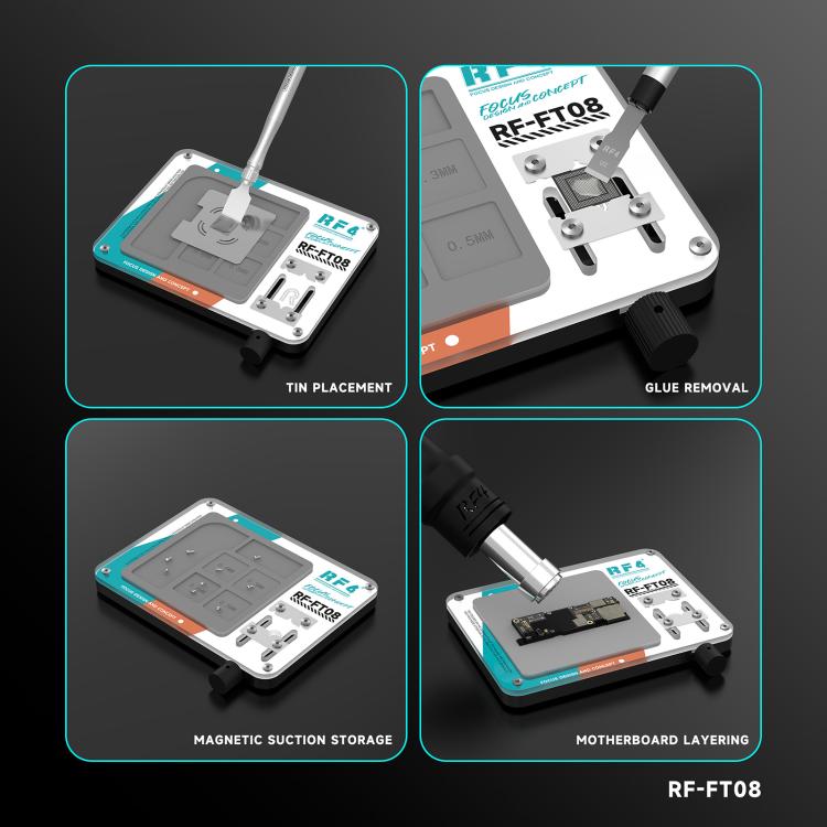 Poste de travail intégré de soudage magnétique multifonctionnel RF4 RF-FT08, RF-FT08