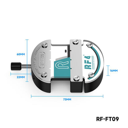 Dispositif de réparation universel RF4 RF-FT09 à structure planaire sans piste pour le dégommage des puces de processeur et de circuits intégrés., RF-FT09