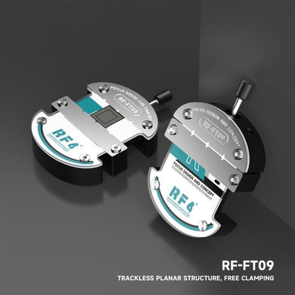 Dispositif de réparation universel RF4 RF-FT09 à structure planaire sans piste pour le dégommage des puces de processeur et de circuits intégrés., RF-FT09