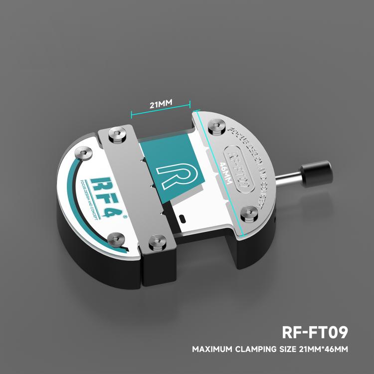 Dispositif de réparation universel RF4 RF-FT09 à structure planaire sans piste pour le dégommage des puces de processeur et de circuits intégrés., RF-FT09