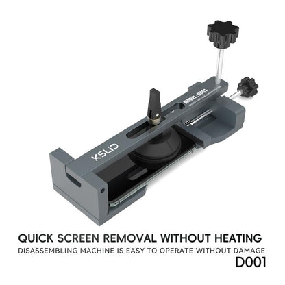 Kslid D001 Séparateur d'écran LCD universel sans chauffage pour le démontage et la réparation d'écrans de téléphones portables, D001