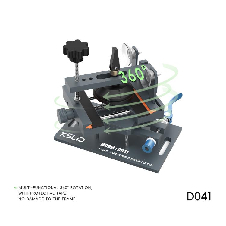 Support de fixation universel rotatif à 360° pour téléphone portable Kslid D041 avec ventouse latérale, D041