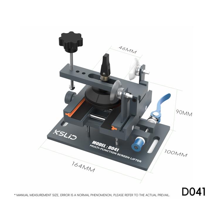 Support de fixation universel rotatif à 360° pour téléphone portable Kslid D041 avec ventouse latérale, D041