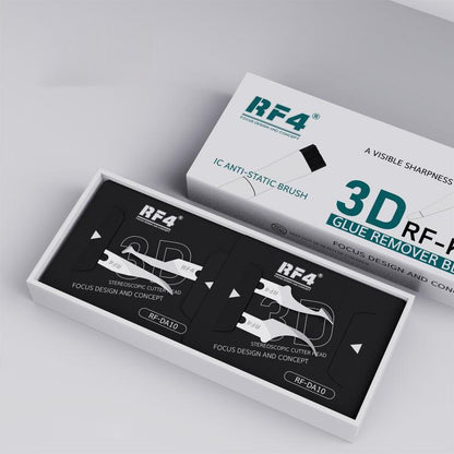 Ensemble de lames à gratter 3D pour étain RF4 RF-KB11 et de brosses antistatiques pour enlever la colle, RF-KB11