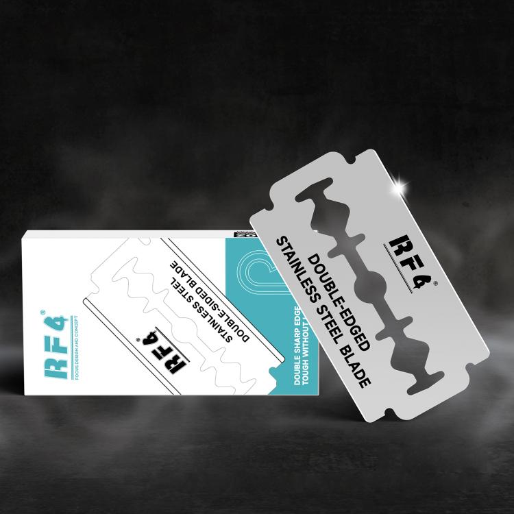 RF4 RF-BD02 100 lames double face en acier inoxydable pour le décollage d'écrans, de cadres et de colle, RF-BD02