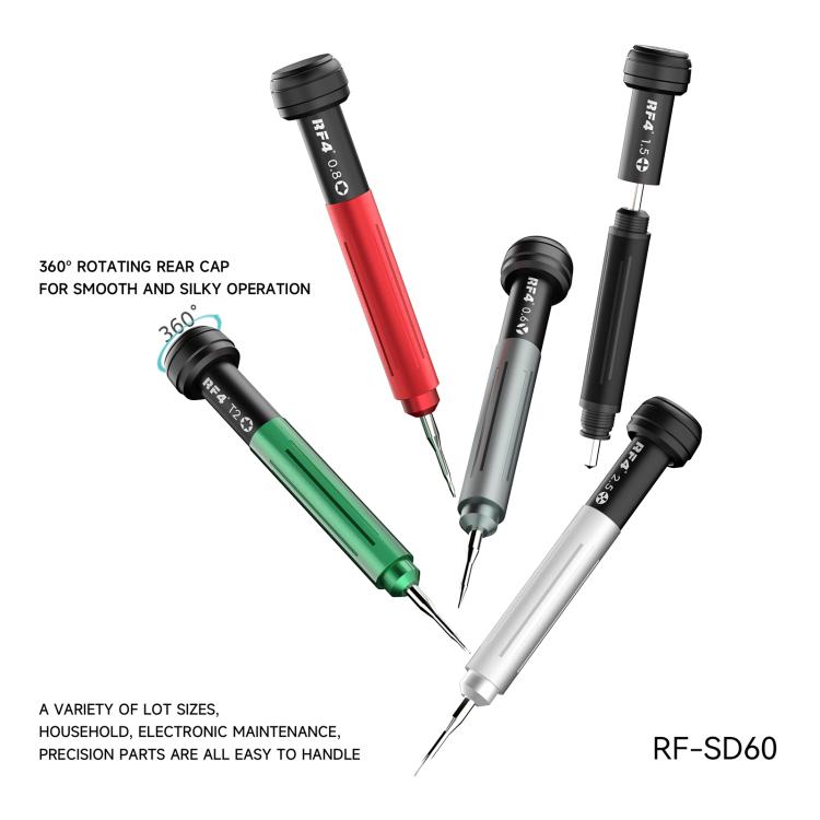 Tournevis RF4 RF-SD60 5 en 1 et brise-vitre pour la réparation de téléphones portables, RF-SD60
