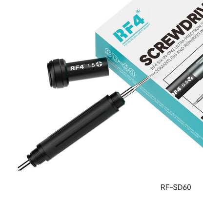 Tournevis RF4 RF-SD60 5 en 1 et brise-vitre pour la réparation de téléphones portables, RF-SD60