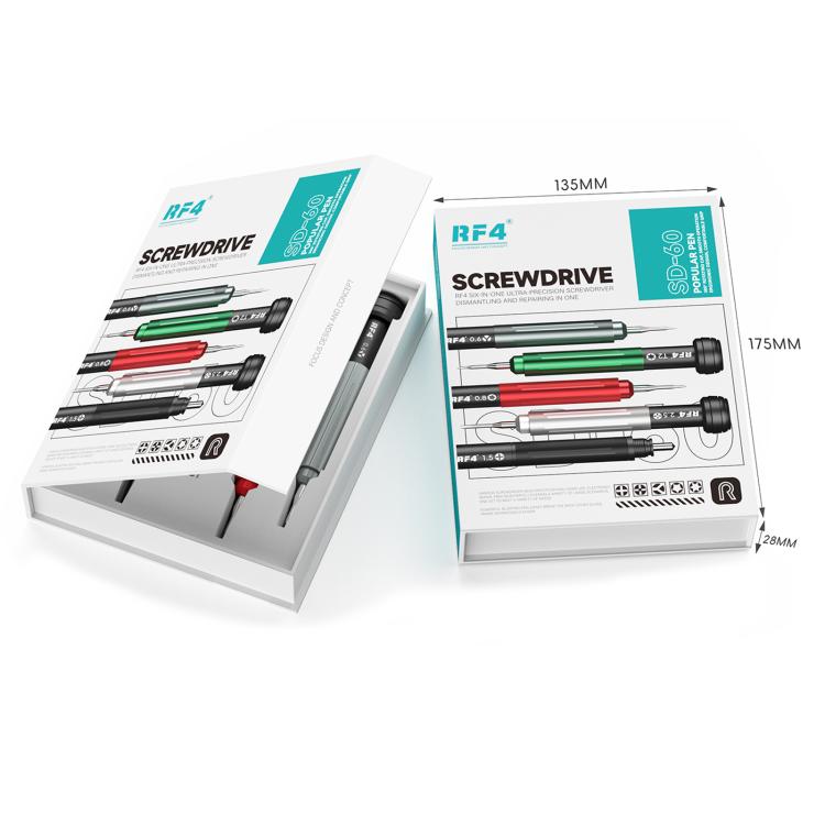 Tournevis RF4 RF-SD60 5 en 1 et brise-vitre pour la réparation de téléphones portables, RF-SD60