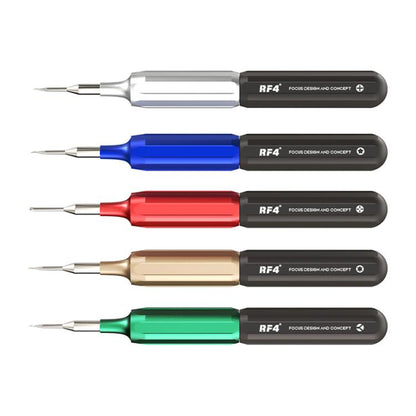 Tournevis magnétique de précision 5 en 1 RF4 RF-SD10 en acier S2 ultra-dur pour le démontage et la réparation de téléphones, RF-SD10