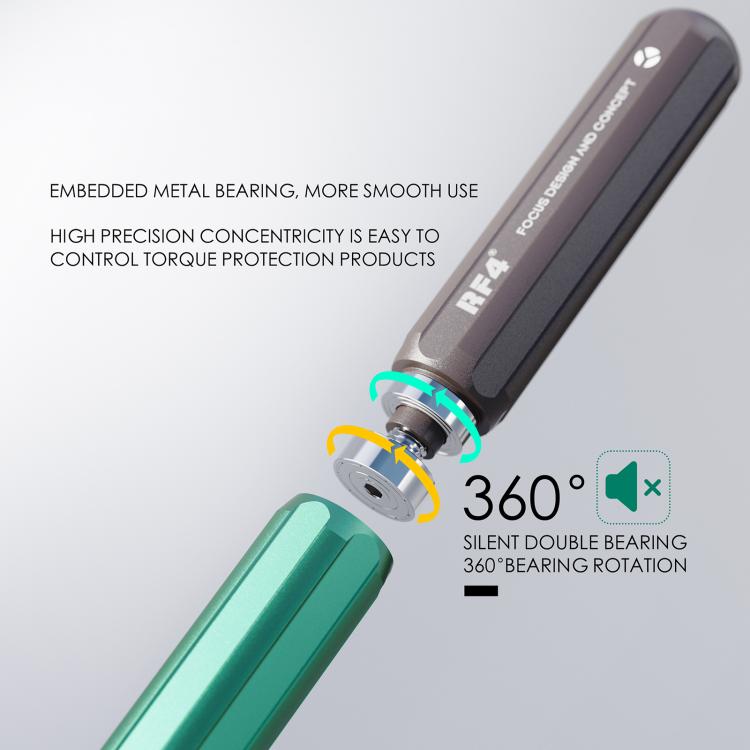 Tournevis magnétique de précision 5 en 1 RF4 RF-SD10 en acier S2 ultra-dur pour le démontage et la réparation de téléphones, RF-SD10