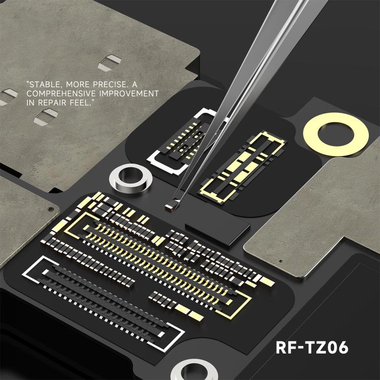 Pince à épiler à corps large en alliage ultrafin de haute précision RF4 RF-TZ06, RF-TZ06
