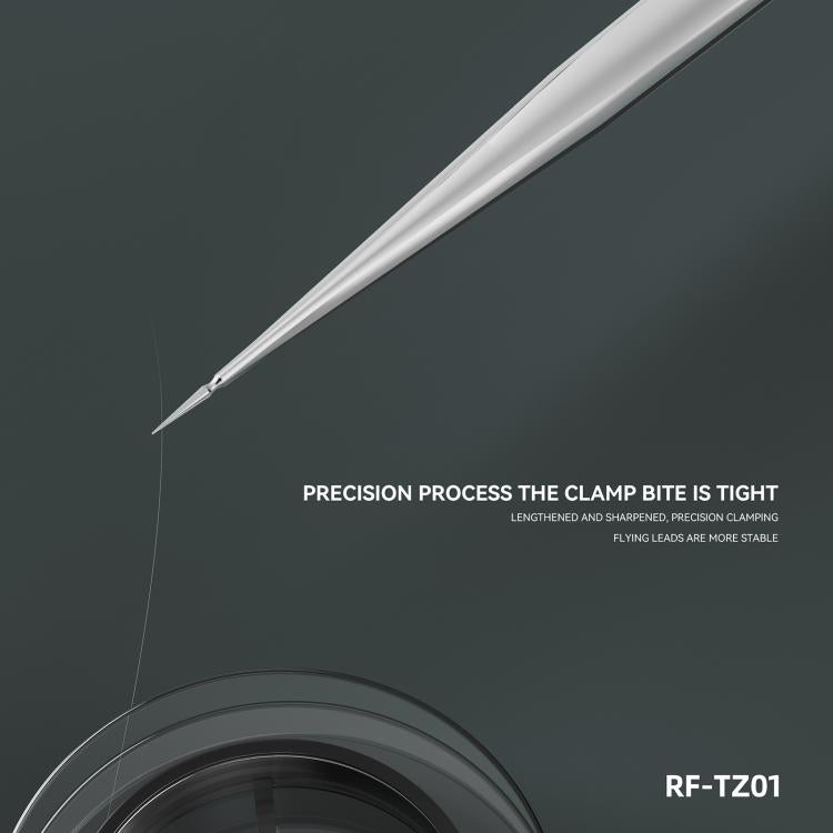 Pince à épiler extra-tranchante de haute précision en acier inoxydable RF4 RF-TZ01, RF-TZ01