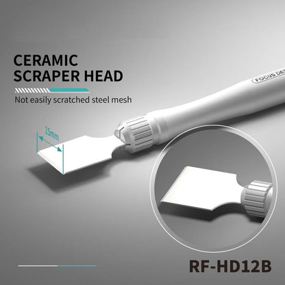 Raclette en céramique non magnétique RF4 RF-HD12B pour le dessoudage des circuits imprimés, RF-HD12B