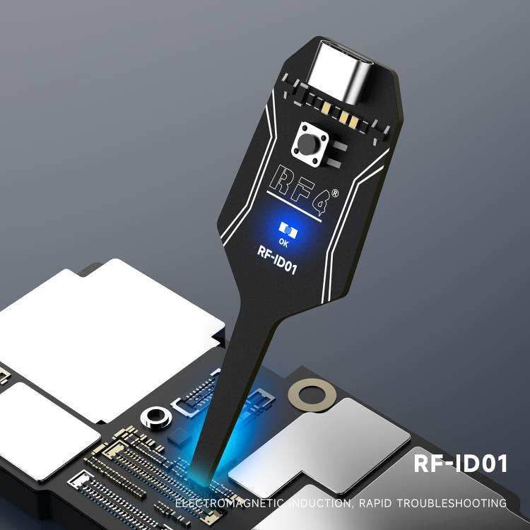 Testeur d'induction électromagnétique de haute précision RF4 RF-ID01 Type-C