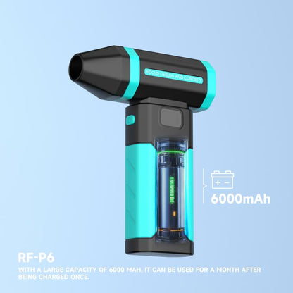 Ventilateur portable rechargeable RF4 RF-P6 Mini puissant pour l'aspiration des poussières avec veilleuse