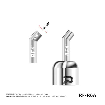 Kit de buses coudées RF4 RF-R6A pour station de retouche à air chaud 861DW / 861Pro
