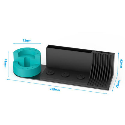 Support de rangement pour pince à épiler rotative multifonctionnelle RF4 RF-ST15 et tournevis