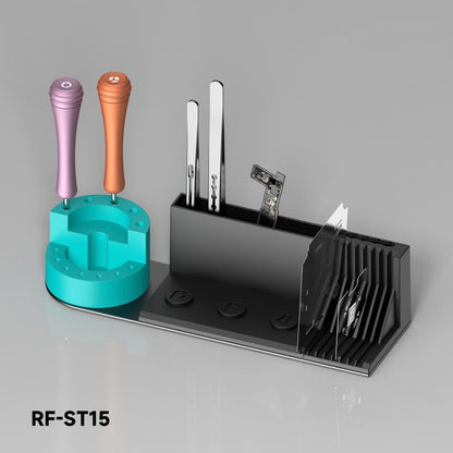 Support de rangement pour pince à épiler rotative multifonctionnelle RF4 RF-ST15 et tournevis
