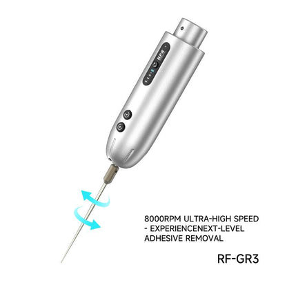 Détachant adhésif multifonctionnel rechargeable haute puissance RF4 RF-GR3