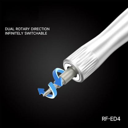 Jeu de tournevis électrique multifonction RF4 RF-ED4 avec 42 embouts en acier S2