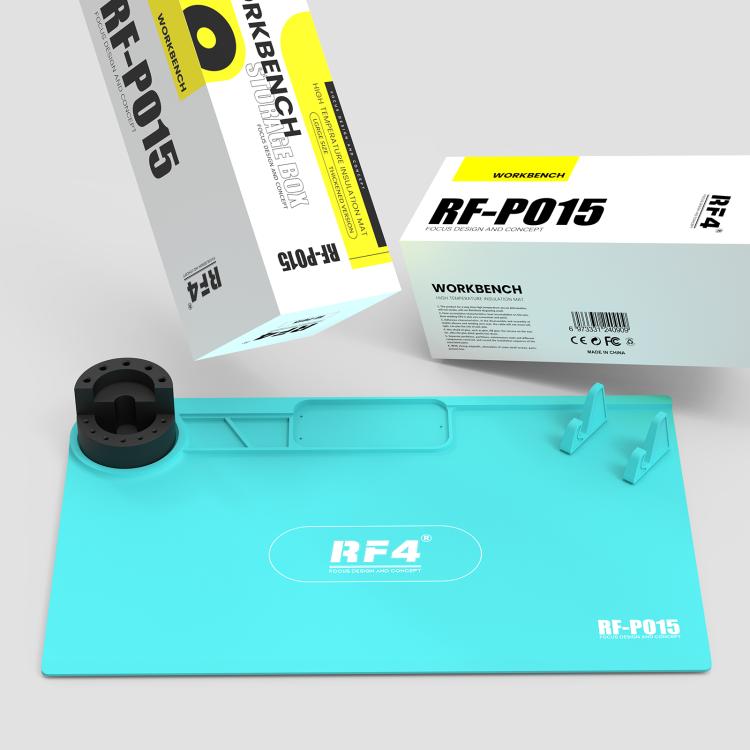 Tapis multifonction en silicone résistant aux hautes températures RF4 RF-PO15 avec support de rangement