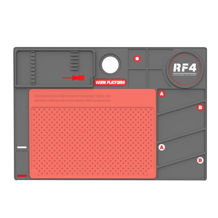 Coussinet de réparation antidérapant en silicone haute température RF4 RF-PO2