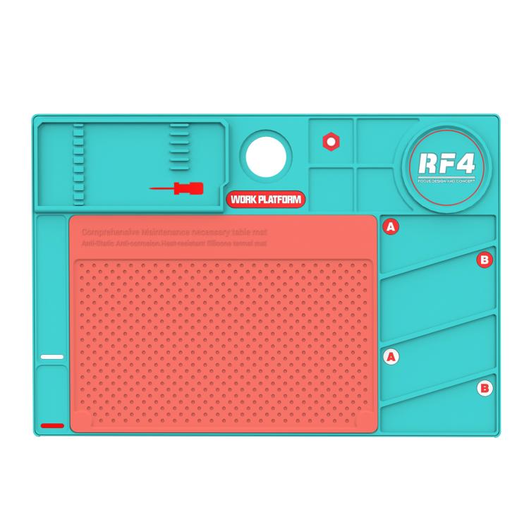 Coussinet de réparation antidérapant en silicone haute température RF4 RF-PO2
