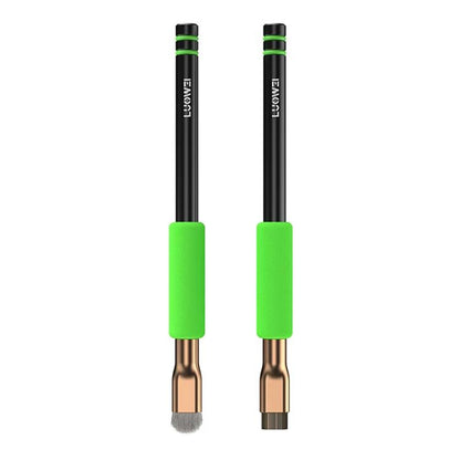 Kit de brosses de nettoyage pour le retrait de colle des pastilles de soudure des puces de circuit intégré Luowei LW-BR01, LW-BR01