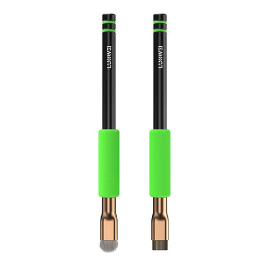 Kit de brosses de nettoyage pour le retrait de colle des pastilles de soudure des puces de circuit intégré Luowei LW-BR01, LW-BR01