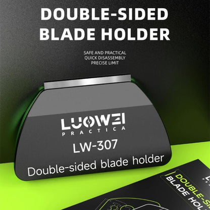 Porte-lame double face Luowei LW-307, LW-307
