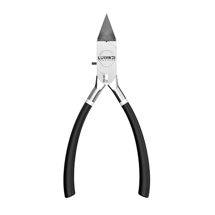 Pince coupante à bec biseauté en acier chrome vanadium de qualité industrielle Luowei LW-103, LW-103